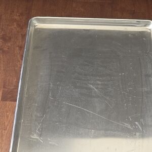 Heavy-Duty Metal Baking Sheet - Silver